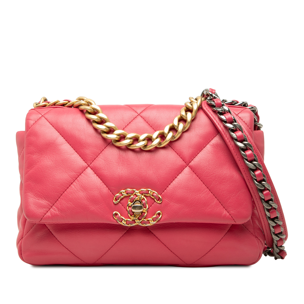 Pre-Loved Chanel Medium Lambskin 19 Flap